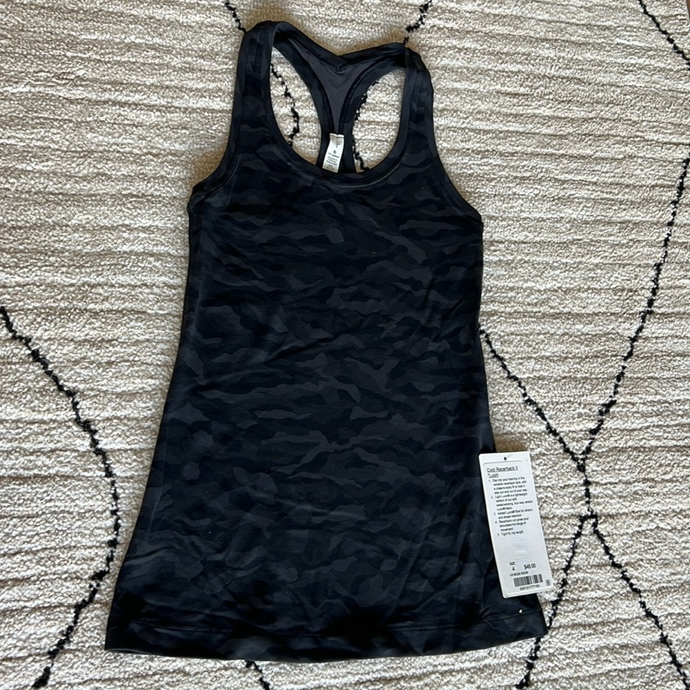 NWT Lululemon Cool Racerback II Luon - Camo
